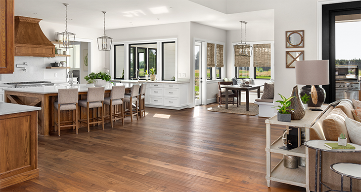 Hardwood Floor in a Home